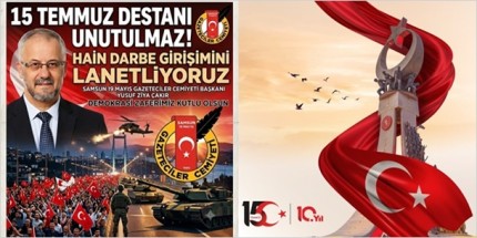 "Demokrasi Zaferimiz Kutlu Olsun"
